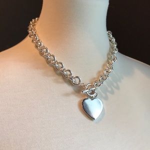 Toggle Heart Necklace